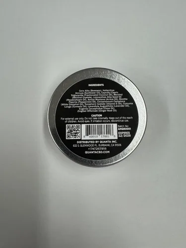 Vista 5 de Quanta Muscle Rub - Aceite de coco, vitamina E, árnica, raíz de jengibre, cúrcuma y lavanda - 1 oz