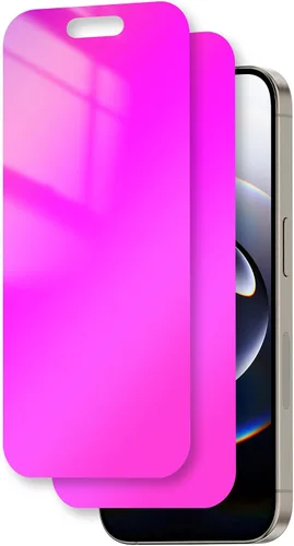 Vista 12 de Juvraixo protector de pantalla de privacidad para iPhone 16 Plus de 6.7 pulgadas, vidrio templado, 28°, antiespía, protección privada contra la luz