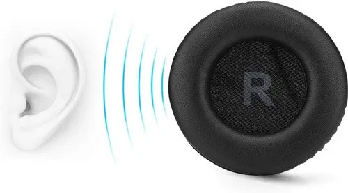 Vista 5 de 2 unids 3.543 in universal reemplazo espuma auriculares almohadillas cojín auriculares cubierta caso