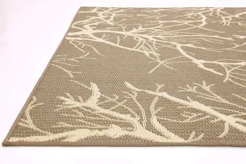 Vista 8 de Unique Loom - Alfombra de centro Café/Beige