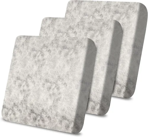 Vista 20 de Fundas de cojín tipo cuero para sofá, juego de fundas protectoras de muebles para sillón seccional, sofá biplaza de tela de elastano elástica