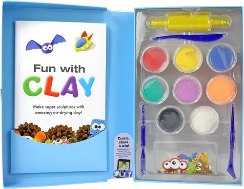 Vista 4 de SpiceBox Kits de actividades para niños, caja de juego, arcilla, rango de edad 8+