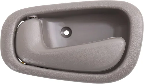Vista 129 de TRQ Manija de puerta interior delantera izquierda cromada y negra para el lado del conductor compatible con Ford F-150 2012-2014