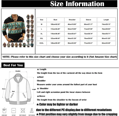 Vista 5 de Camisas de teñido anudado para hombre, camisa de manga larga con solapa impresa en 3D, casual, camiseta de solapa deportiva suelta