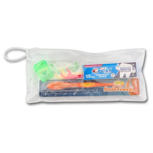 Vista 2 de SmileGoods - Bolsa transparente con cremallera de 4.5 x 10 pulgadas, paquete de 72