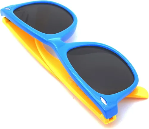 Vista 4 de Lentes de sol para niños pequeños, de plástico, polarizados, flexibles, para niños y niñas de 2 a 10 años.