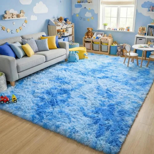 Vista 89 de ONASAR - Alfombra de pasillo negra de 2 x 6 pies, esponjosa, lavable, ultrasuave, afelpada, peluda, tapete para bebés, dormitorio de niños, armario