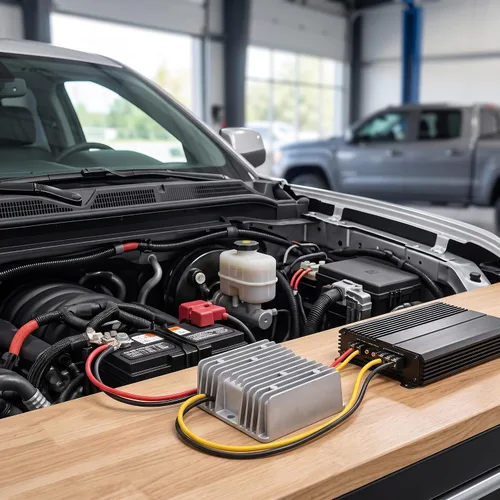 Vista 6 de Convertidor DC-DC, 24V a 12V reductor