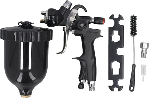 Vista 6 de Luocute Hvlp - Pistola de pintura para Pintar Hvlp, pistolas de pintura automotriz, pulverizador de pintura para muebles, pistola para Pintar Carros