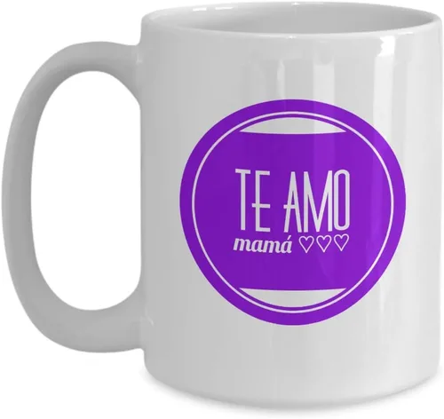 Vista 4 de Taza de Café Regalo Para Mama Vaso, taza de café divertidas, tazas personalizadas, taza de café inspiradoras, taza con mensajes positivos.