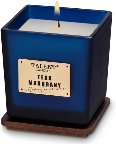 Vista 10 de Velas perfumadas de soja, velas de aromaterapia noble de lujo, bálsamo y madera de cedro, velas para el hogar, 7.05 onzas
