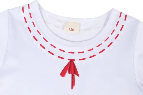 Vista 4 de HenzWorld Disfraz de Mirabel para niñas vestido mágico de la familia IsabelaMadrigalPepa disfraz de dibujos animados traje de fiesta