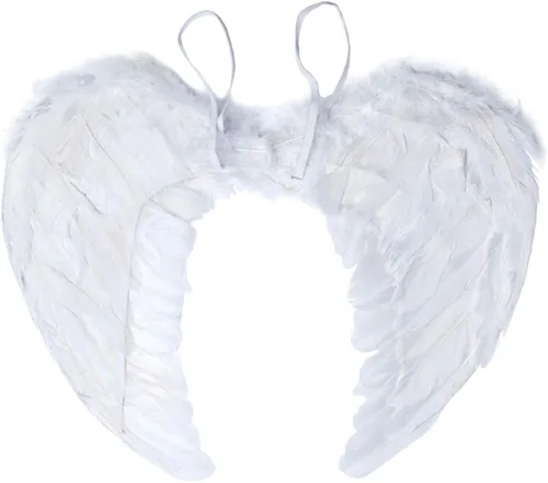 Vista 4 de Alas de ángel y halo para niños y niñas, disfraz de ángel para adultos, alas de ángel blancas para mujeres, color negro