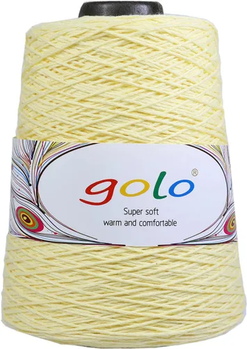 Vista 13 de golo Hilo de Cono de Lana para Tejer 8.8oz 400yd 100% Hilo de Lana para Tejer a Mano 402-Papel Envejecido