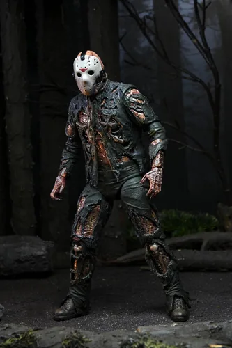 Vista 2 de Friday The 13th - Figura de acción a escala de 7 pulgadas - Ultimate Part 7 (New Blood) Jason
