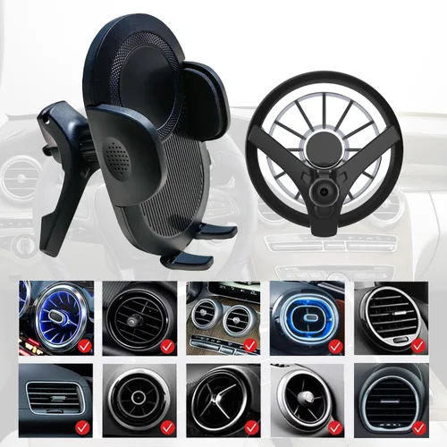 Vista 8 de XHRING Soporte para teléfono celular para Mercedes Benz C300 GLC 300 GLC300 A B C E S G CLA GLA GLB GLC GLK CLS Clase 250 350 450 Sprinter EQB