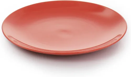 Vista 5 de Gibson Home Mercer - Vajilla redonda de cerámica de 12 piezas, color rojo