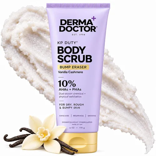 Vista 19 de DERMAdoctor KP Bump Eraser Body Scrub, 10% AHAs + PHAs, Rough & Bumpy Skin