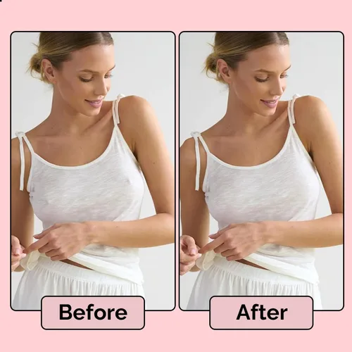 Vista 5 de Taesha Reusable Nipple Covers for Women - Silicone Pasties with Travel Box, Braless Support for Backless Dresses
