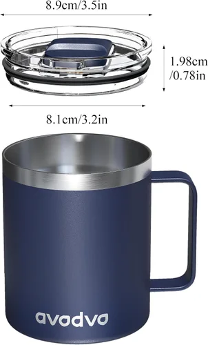 Vista 5 de Paquete de 16 tapas de repuesto para taza de café aislada de 12 Juego de 16 tapas de colores surtidos