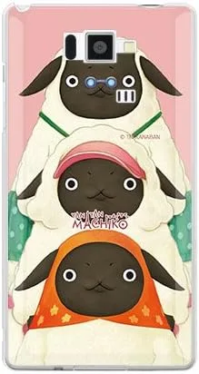 Vista 191 de Yanan Machiko Series Machiko Family Pink (Clear) / for iPhone SE/5s/docomo