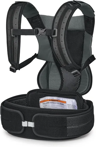 Vista 8 de Osprey Poco Soft - Portabebés convertible suave para recién nacidos - Cabestrillo ergonómico para niños pequeños