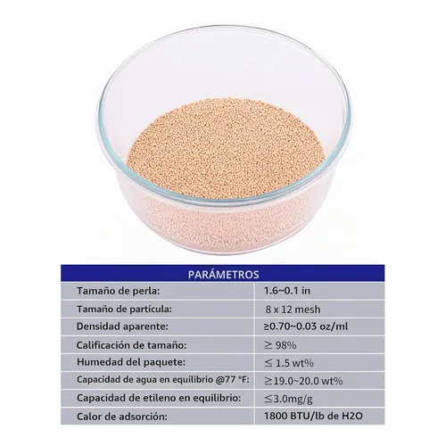 Vista 3 de HFS (R) Tamiz molecular Zeolita 8 x 12 cuentas desecantes de malla reutilizables (5 libras, 3 A)