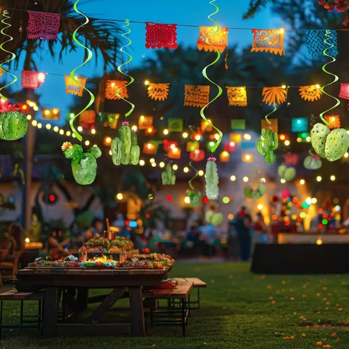 Vista 19 de Paquete de 40 decoraciones colgantes de aguacate – Decoraciones de fiesta de aguacate para niñas, suministros de fiesta de frutas y bonita