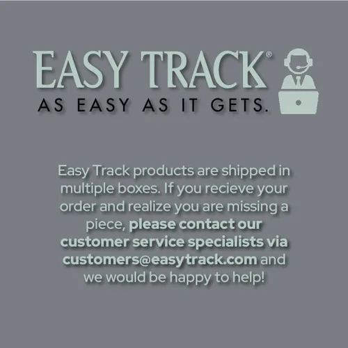 Vista 8 de Easy Track PH45-CG Kit de organizador de armario de madera de doble torre, gris desgastado