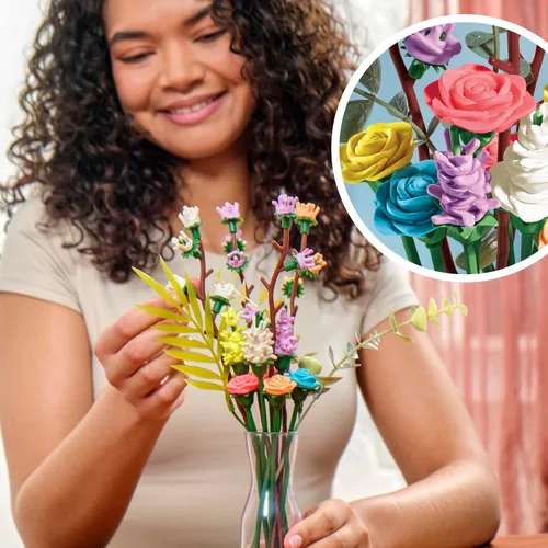 Vista 2 de Play-Doh PD Blooms - Ramo pequeño de flores silvestres