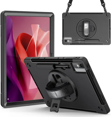 Vista 11 de Junfire Funda resistente a prueba de golpes para Lenovo Tab P11 Pro Gen2 de 11.2 pulgadas (TB-132FU/TB-138FC) 2022, funda resistente de servicio
