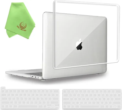 Vista 115 de UESWILL Compatible con MacBook Pro de 13 pulgadas M1 M2 2016-2024 versión A2338 A2289 A2251 A2159 A1989 A1706 A1708, con Touch Bar USB-C, funda