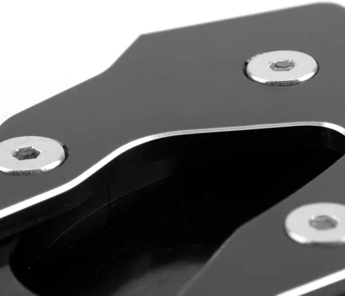 Vista 9 de Soporte lateral soporte ampliador pad para KAWASAKI 17-18 Versys-X300 Negro