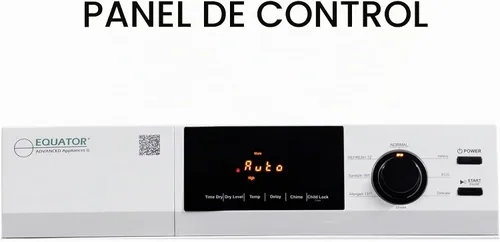 Vista 8 de Equator Deluxe - Secador con sensor ventilado de 24 pulgadas, control táctil de 4 pies cúbicos, 110 V digital