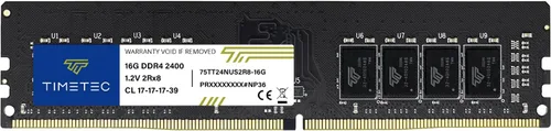 Vista 11 de Timetec 8 GB DDR4 2400 MHz PC4-19200 sin ECC sin búfer 1.2 V CL17 1Rx8 de rango único 288 pines UDIMM módulo de memoria RAM de actualización para PC