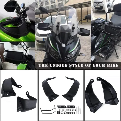 Vista 4 de Protector de palanca de embrague de freno de motocicleta compatible con K.awasaki Z900 Z 900 Z-900 (2017-2023) V.ersys 650 1000 KLE650 (2010-2023)