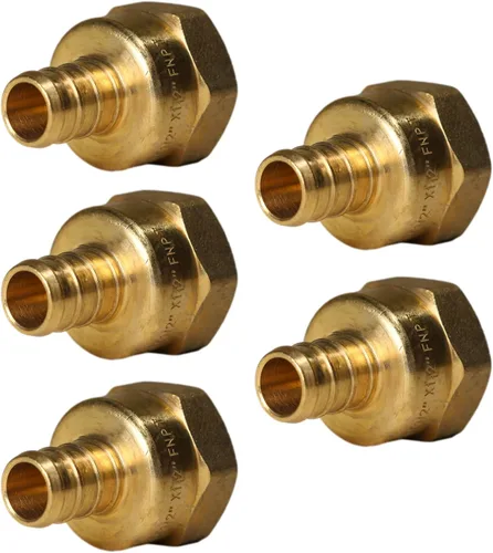 Vista 30 de XFITTING 1 pulgada Pex x 1 pulgada Adaptador Femenino NPT, 23-4-3=2X, 2 Piezas