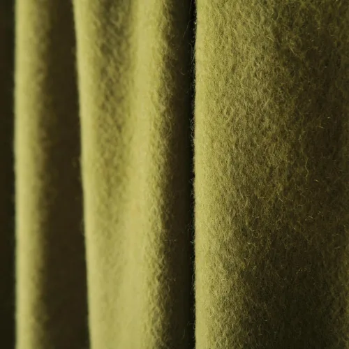 Vista 9 de CUDDLE DREAMS Manta de cachemira prémium con flecos, lujosamente suave (verde bambú)