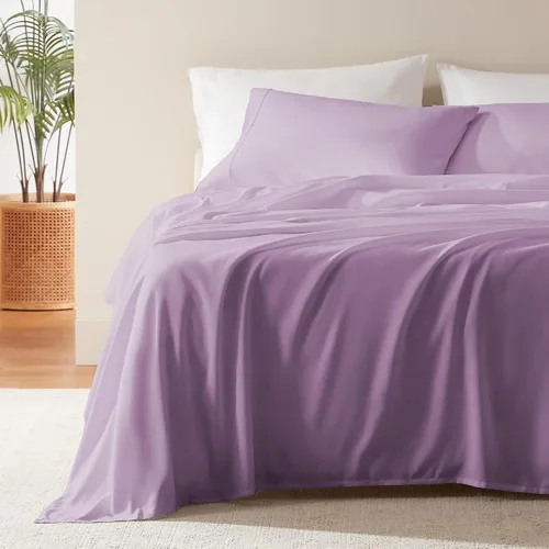 Vista 14 de Sleep Zone - Juego de sábanas suaves y frescas de 3 piezas para niños, sábana bajera, encimera y funda de almohada, no se arrugan ni decoloran, Rosa