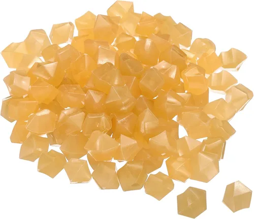 Vista 11 de MECCANIXITY 100 piezas de piedras brillantes de 0.39 a 0.59 pulgadas (0.394-0.591 in) para decoración en la oscuridad, piedras luminosas, decoración