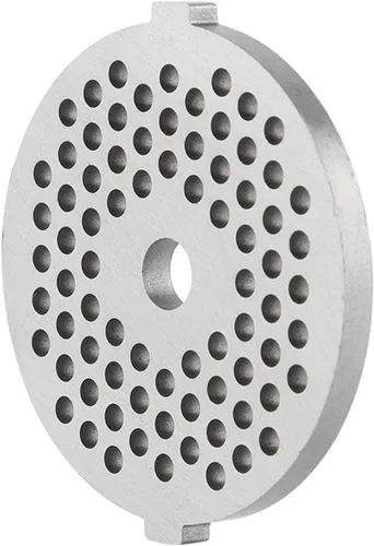 Vista 3 de Tbest Placa de repuesto para picadora de carne, cuchillo de disco con orificio para cocina