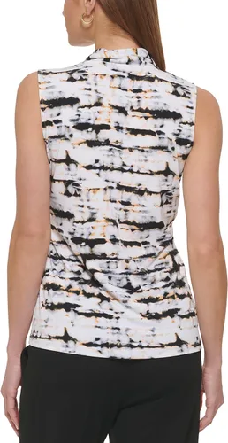 Vista 4 de DKNY Camiseta de punto casual sin mangas para mujer