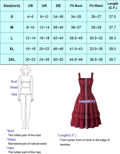 Vista 7 de Scarlet Darkness Vestido fruncido para mujer 2024 con cuello cuadrado, sin mangas, vestido de hadas alto y bajo, vestido steampunk