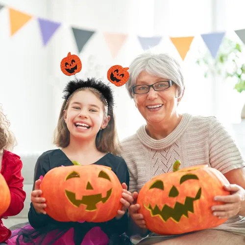 Vista 7 de Bandas de murciélago para mujer, Calabaza