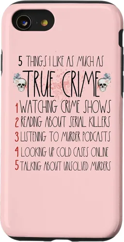 Vista 18 de Funda para iPhone 13 Pro Max Serial Killer I Like True Crime For Women True Crime Lover