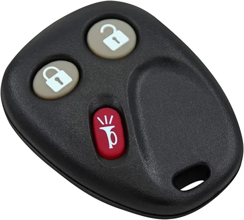 Vista 2 de Keyless2Go repuesto de llave para autos que utilizan llave de 3 botones MYT3X6898B paquete de 2