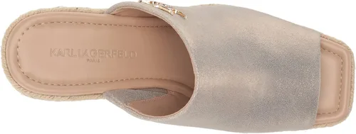 Vista 5 de Karl Lagerfeld Paris Sandalias de cuña Corissa sin cordones para mujer