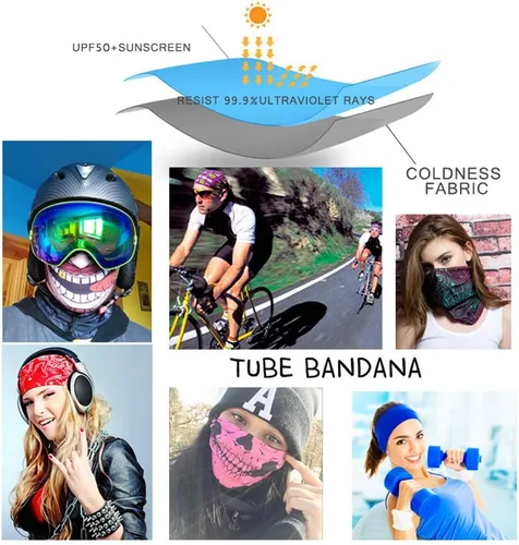 Vista 5 de Máscara facial, bufanda, protector y calentador de cuello, gorro, diseño animal 3D, a prueba de viento, microfibra, multifuncional, para andar