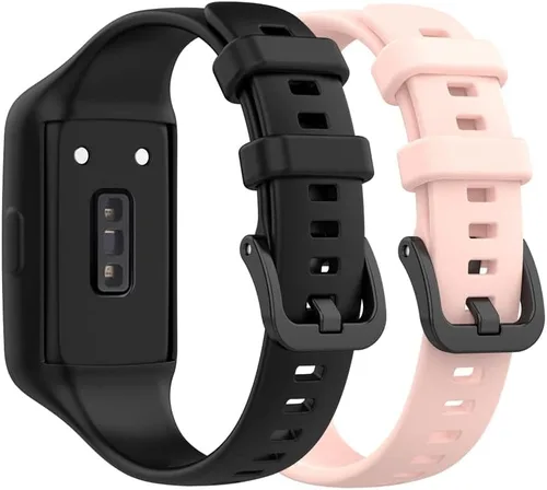 Vista 20 de Senter Correa de repuesto de goma suave de liberación rápida para Huawei Band 7 Smart Watch 10 pzas