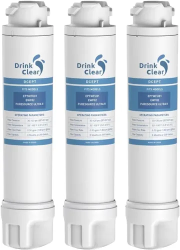 Vista 10 de Compatible con Frigidaire EPTWFU01, Pure Source Ultra II, Pure Source Ultra 2, EWF02, 4562222, 012505454226, 807946701, paquete de 2 Compatible